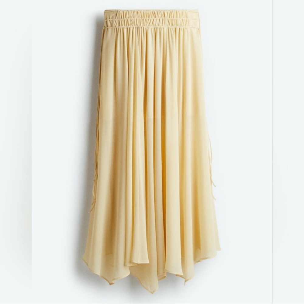 NWT H&M EDITION CHIFFON CIRCLE SKIRT - Picture 2 of 16